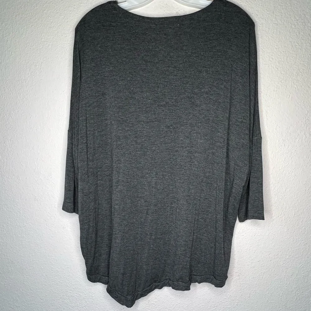 Philosophy Gray Top